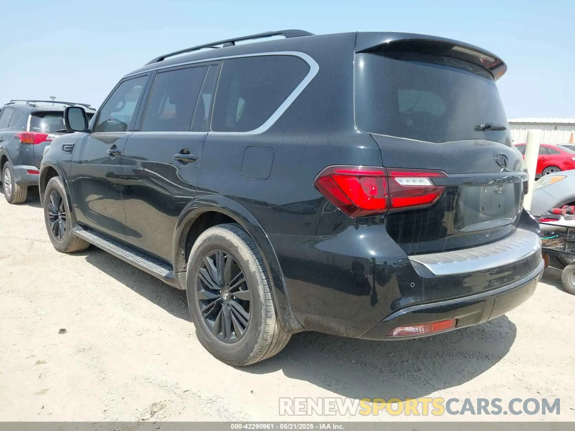 3 Фотография поврежденного автомобиля JN8AZ2NF0K9686692 INFINITI QX80 2019