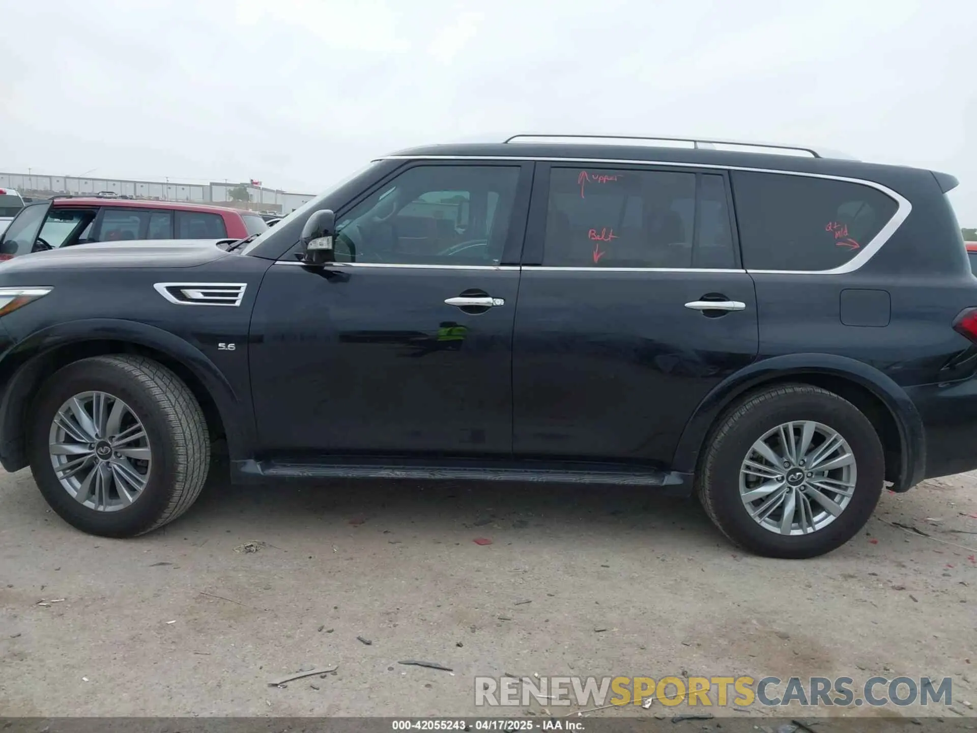 14 Фотография поврежденного автомобиля JN8AZ2NF1K9680402 INFINITI QX80 2019
