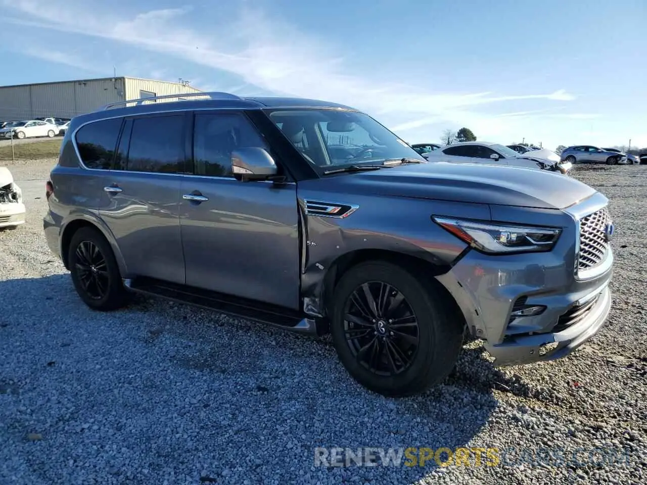 4 Фотография поврежденного автомобиля JN8AZ2NF2K9683793 INFINITI QX80 2019