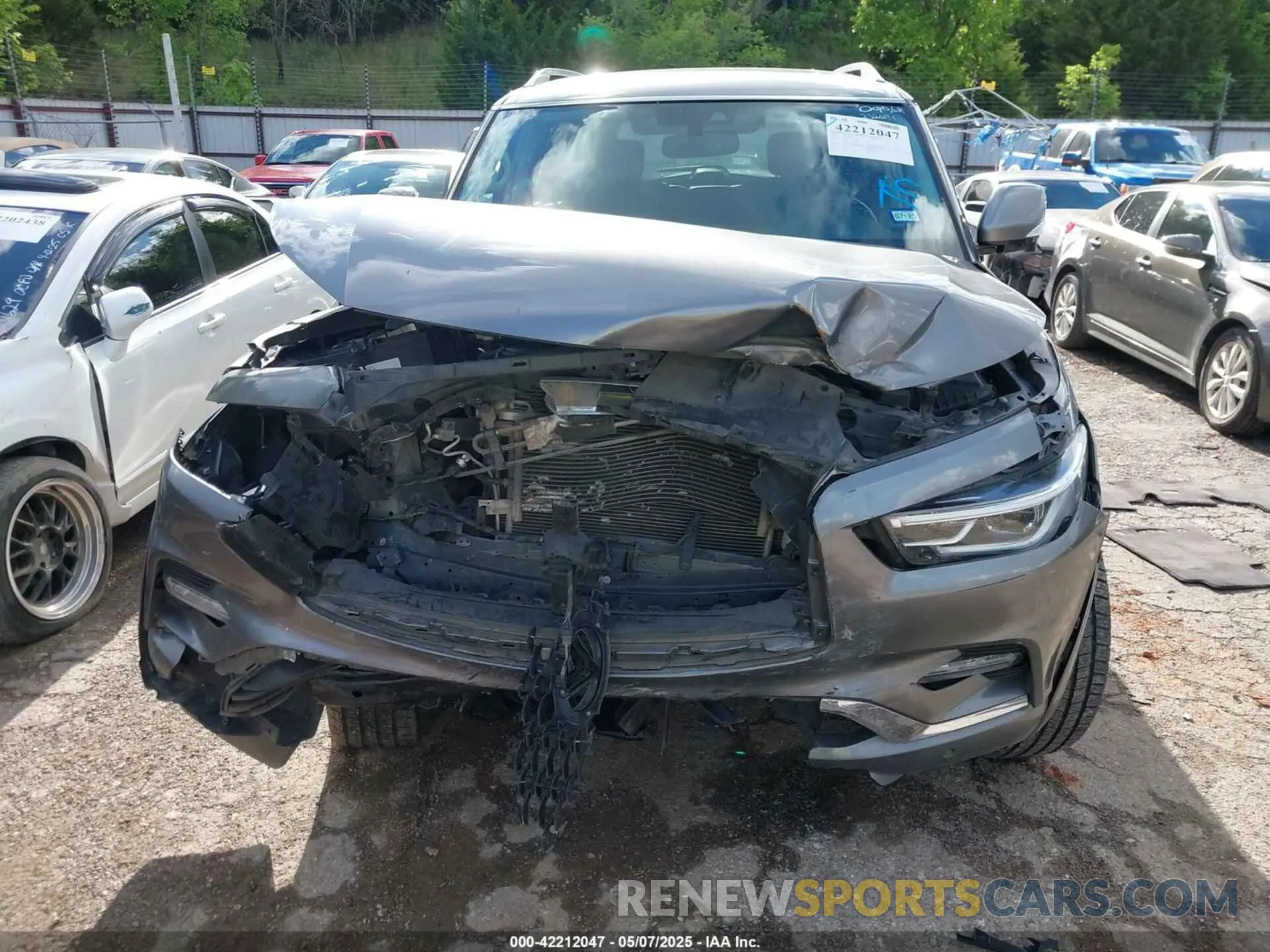 12 Фотография поврежденного автомобиля JN8AZ2NF2K9684426 INFINITI QX80 2019
