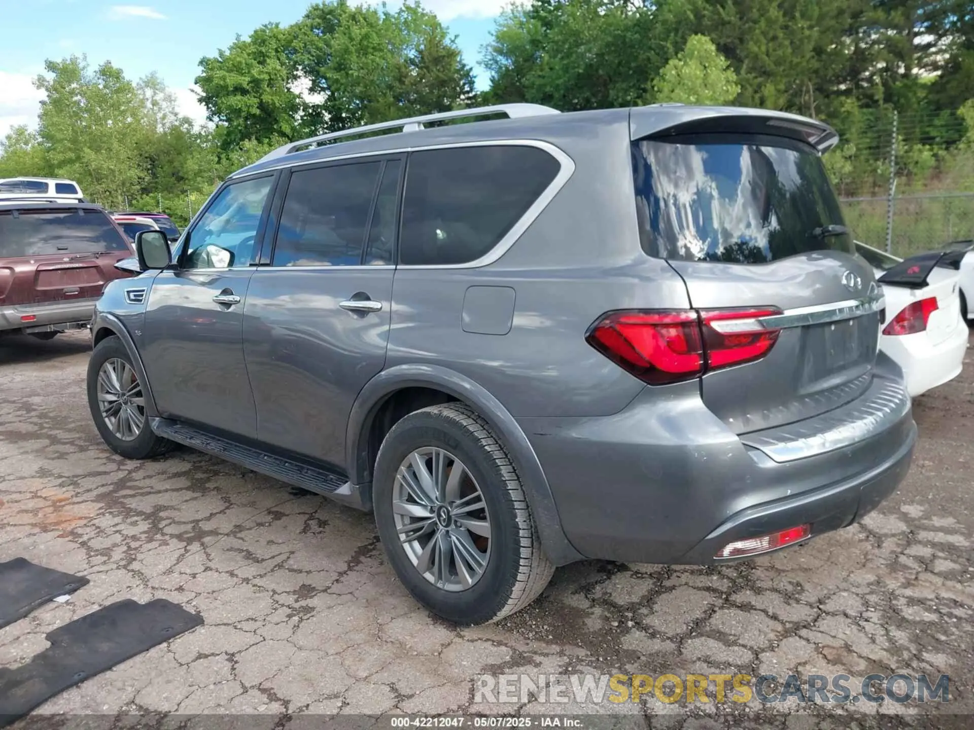 14 Фотография поврежденного автомобиля JN8AZ2NF2K9684426 INFINITI QX80 2019