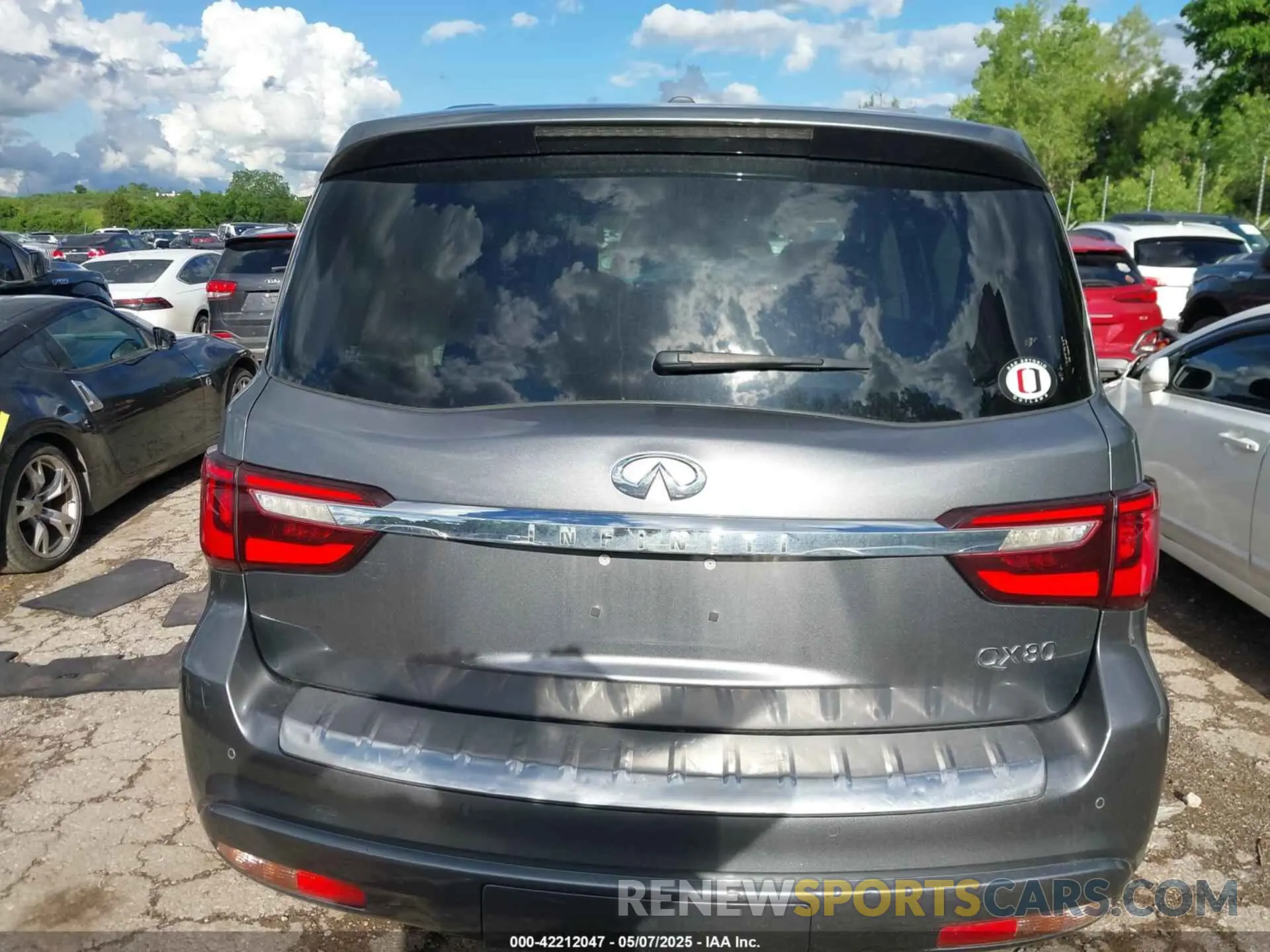16 Фотография поврежденного автомобиля JN8AZ2NF2K9684426 INFINITI QX80 2019