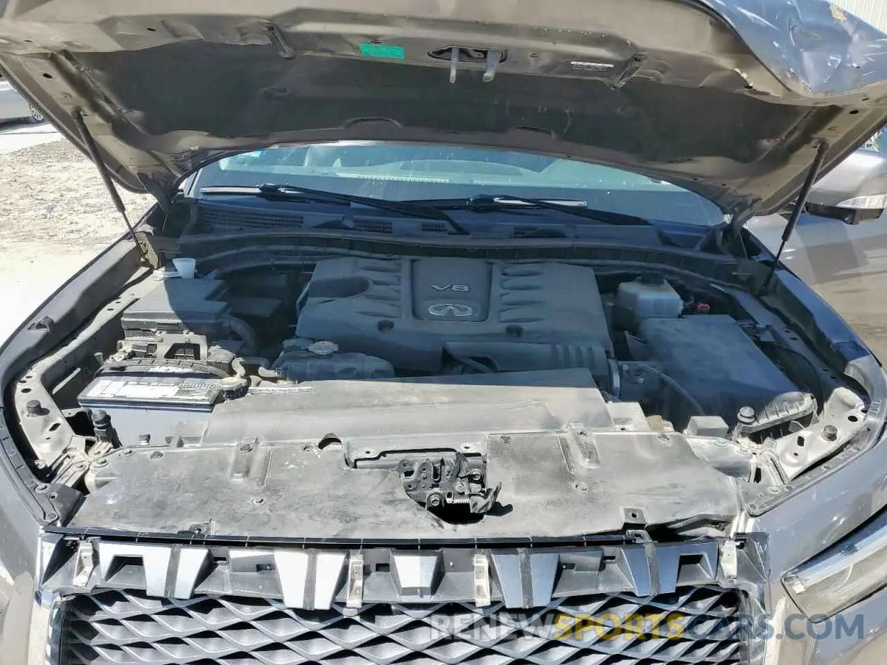 12 Photograph of a damaged car JN8AZ2NF2K9688380 INFINITI QX80 2019