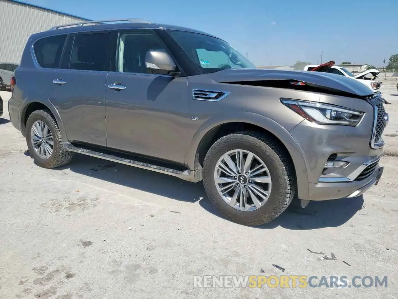 4 Photograph of a damaged car JN8AZ2NF2K9688380 INFINITI QX80 2019