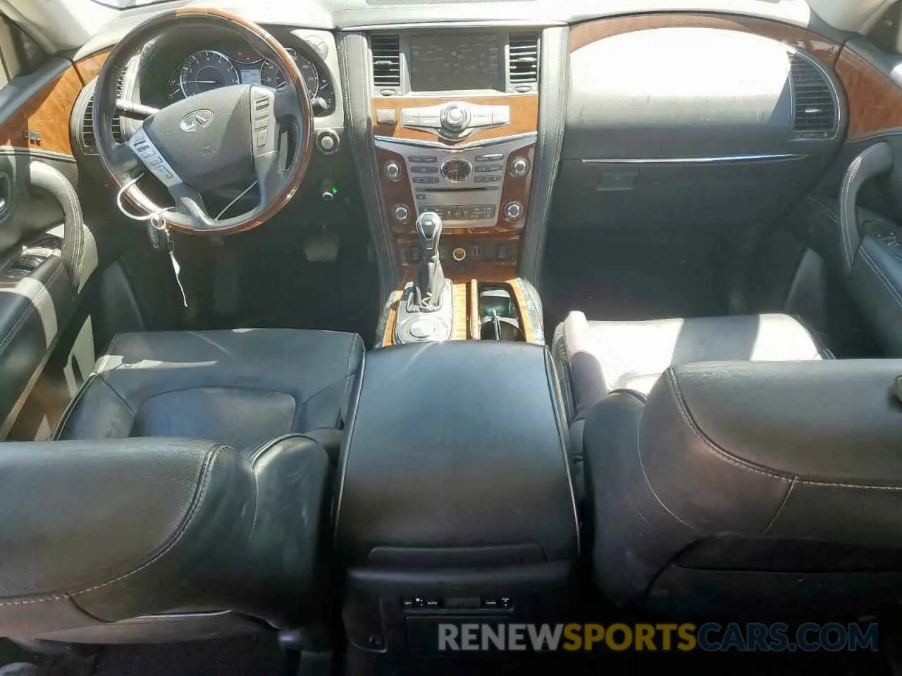 8 Photograph of a damaged car JN8AZ2NF2K9688380 INFINITI QX80 2019