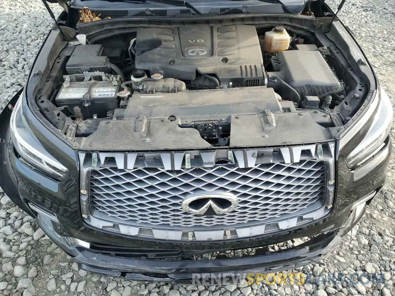 13 Фотография поврежденного автомобиля JN8AZ2NF3K9681793 INFINITI QX80 2019