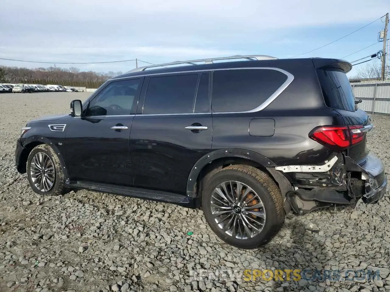 2 Фотография поврежденного автомобиля JN8AZ2NF3K9681793 INFINITI QX80 2019