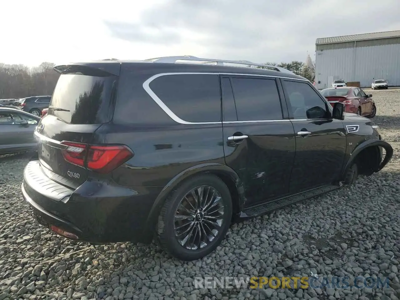 3 Фотография поврежденного автомобиля JN8AZ2NF3K9681793 INFINITI QX80 2019