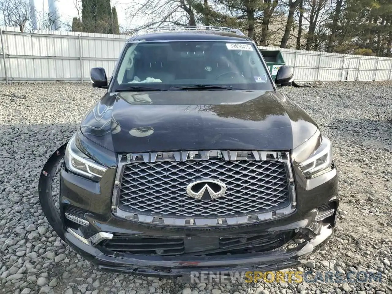 5 Фотография поврежденного автомобиля JN8AZ2NF3K9681793 INFINITI QX80 2019