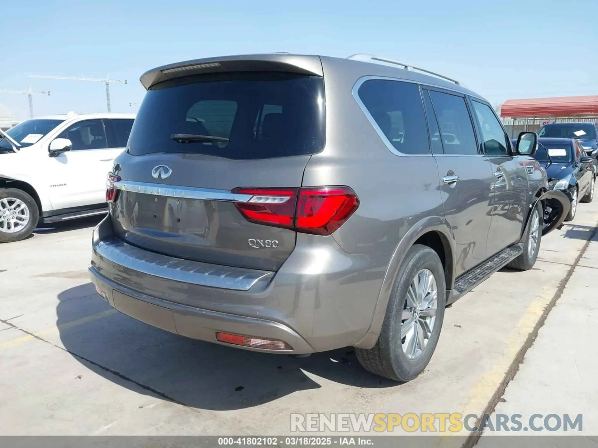 4 Photograph of a damaged car JN8AZ2NF3K9682281 INFINITI QX80 2019