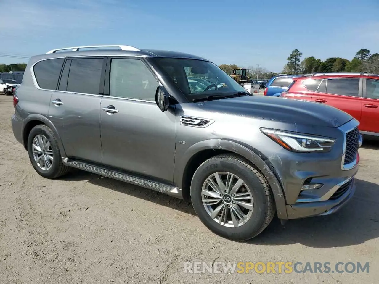 4 Фотография поврежденного автомобиля JN8AZ2NF3K9685942 INFINITI QX80 2019