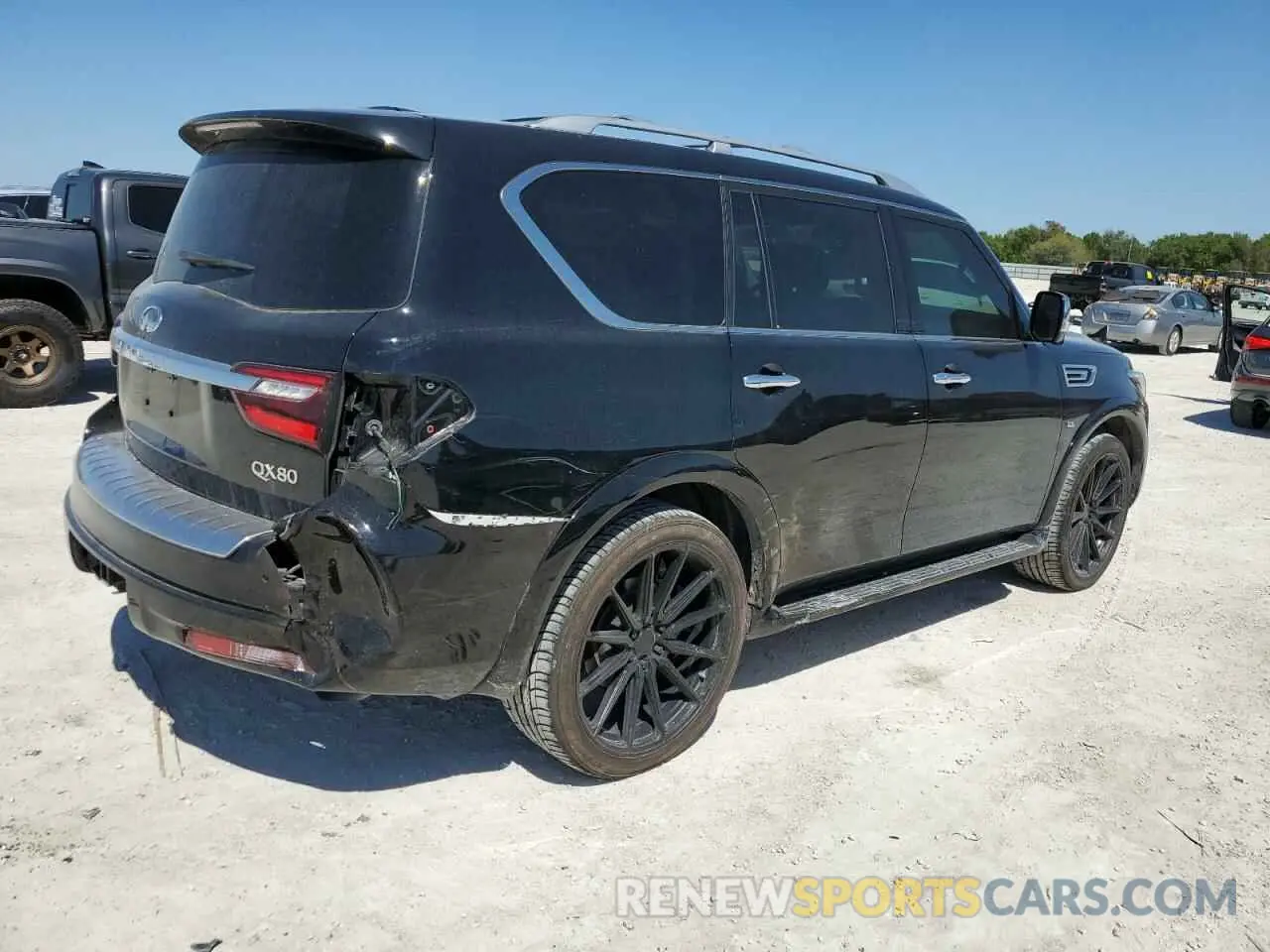 3 Фотография поврежденного автомобиля JN8AZ2NF5K9682220 INFINITI QX80 2019