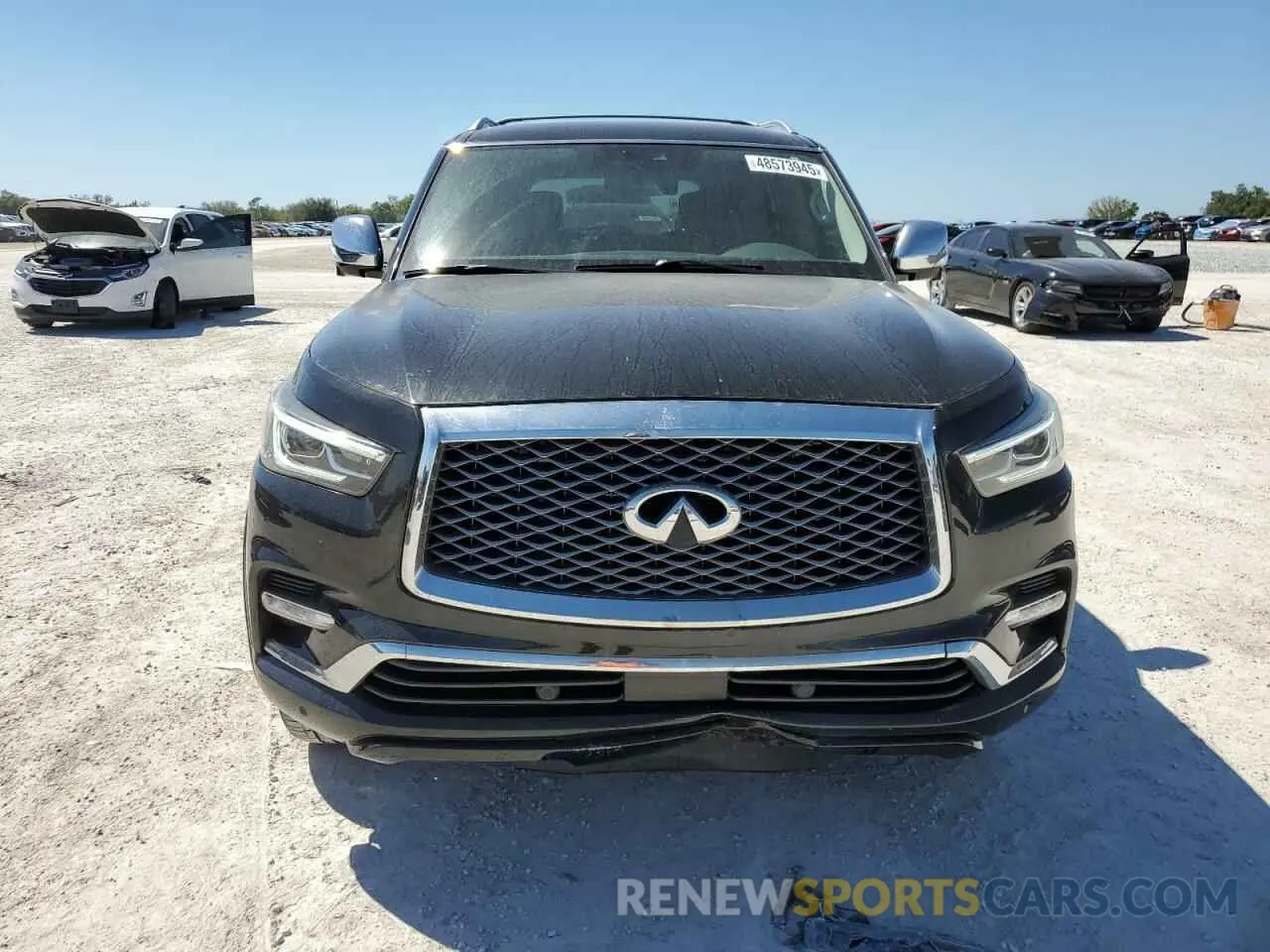5 Фотография поврежденного автомобиля JN8AZ2NF5K9682220 INFINITI QX80 2019