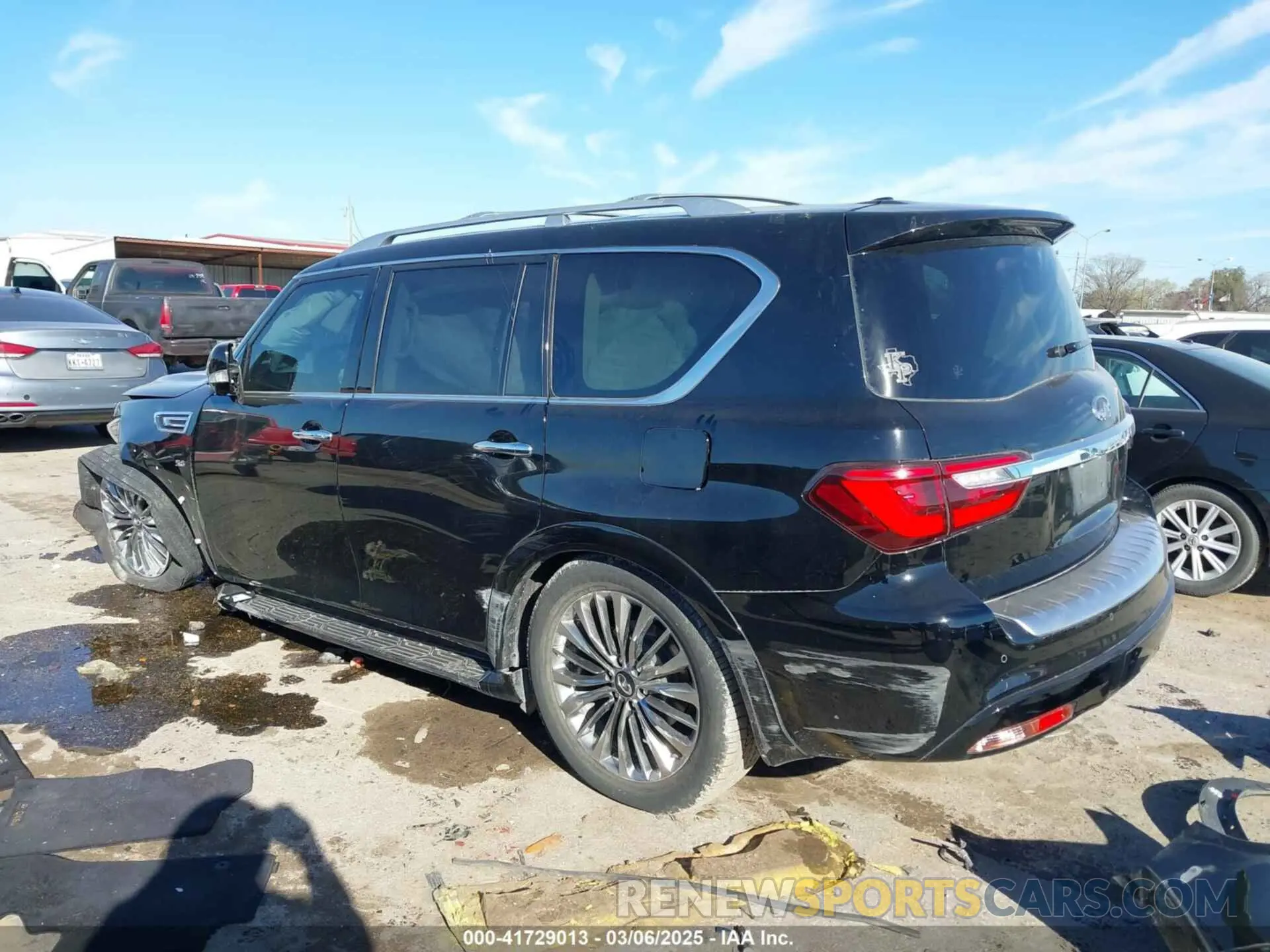 3 Photograph of a damaged car JN8AZ2NF5K9689409 INFINITI QX80 2019