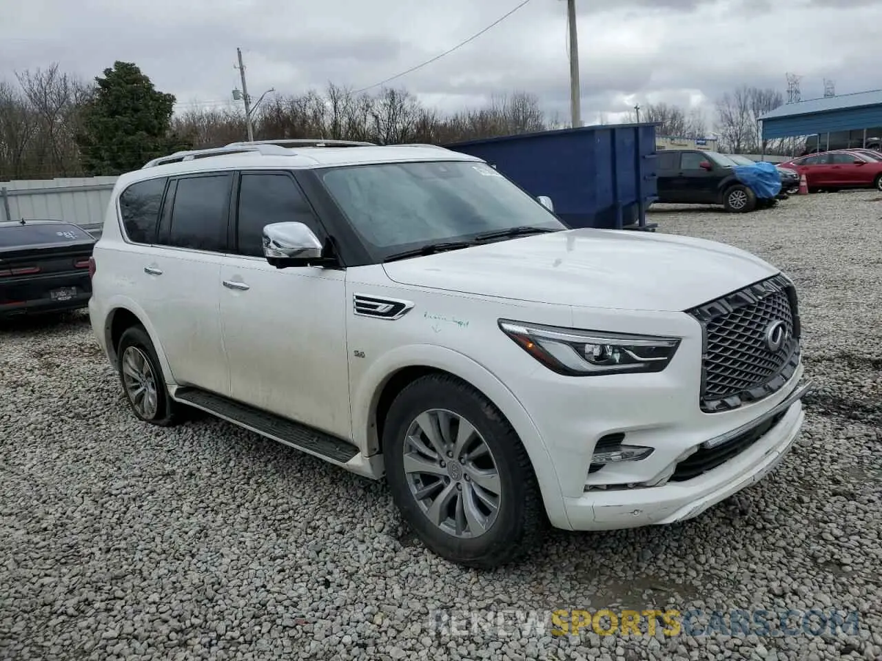 4 Фотография поврежденного автомобиля JN8AZ2NF8K9681398 INFINITI QX80 2019