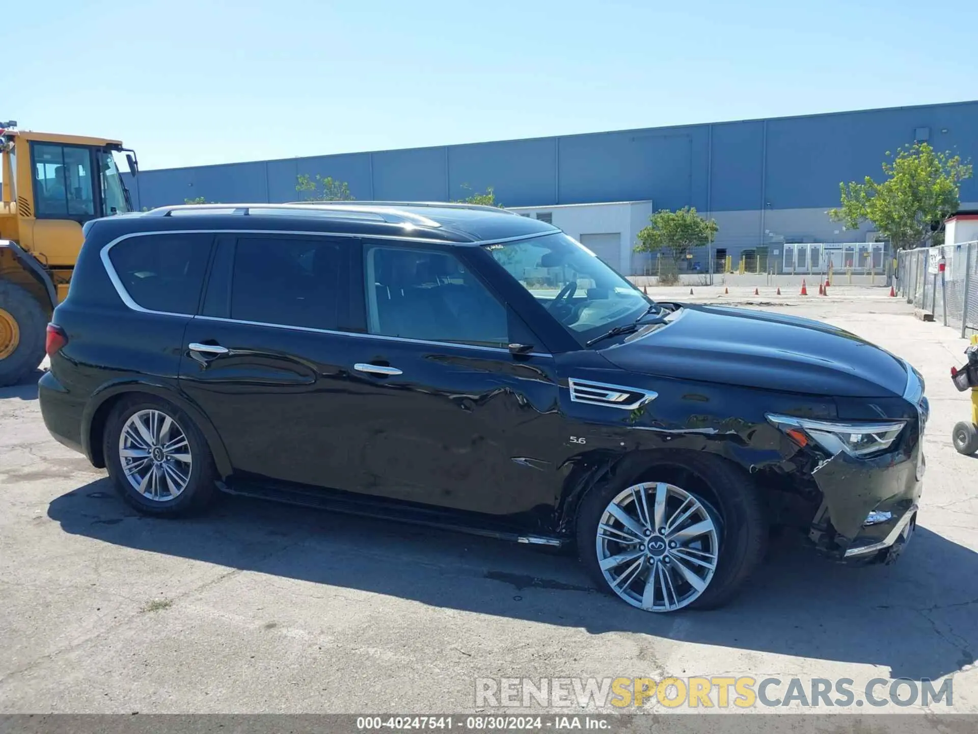13 Photograph of a damaged car JN8AZ2NF9K9681992 INFINITI QX80 2019