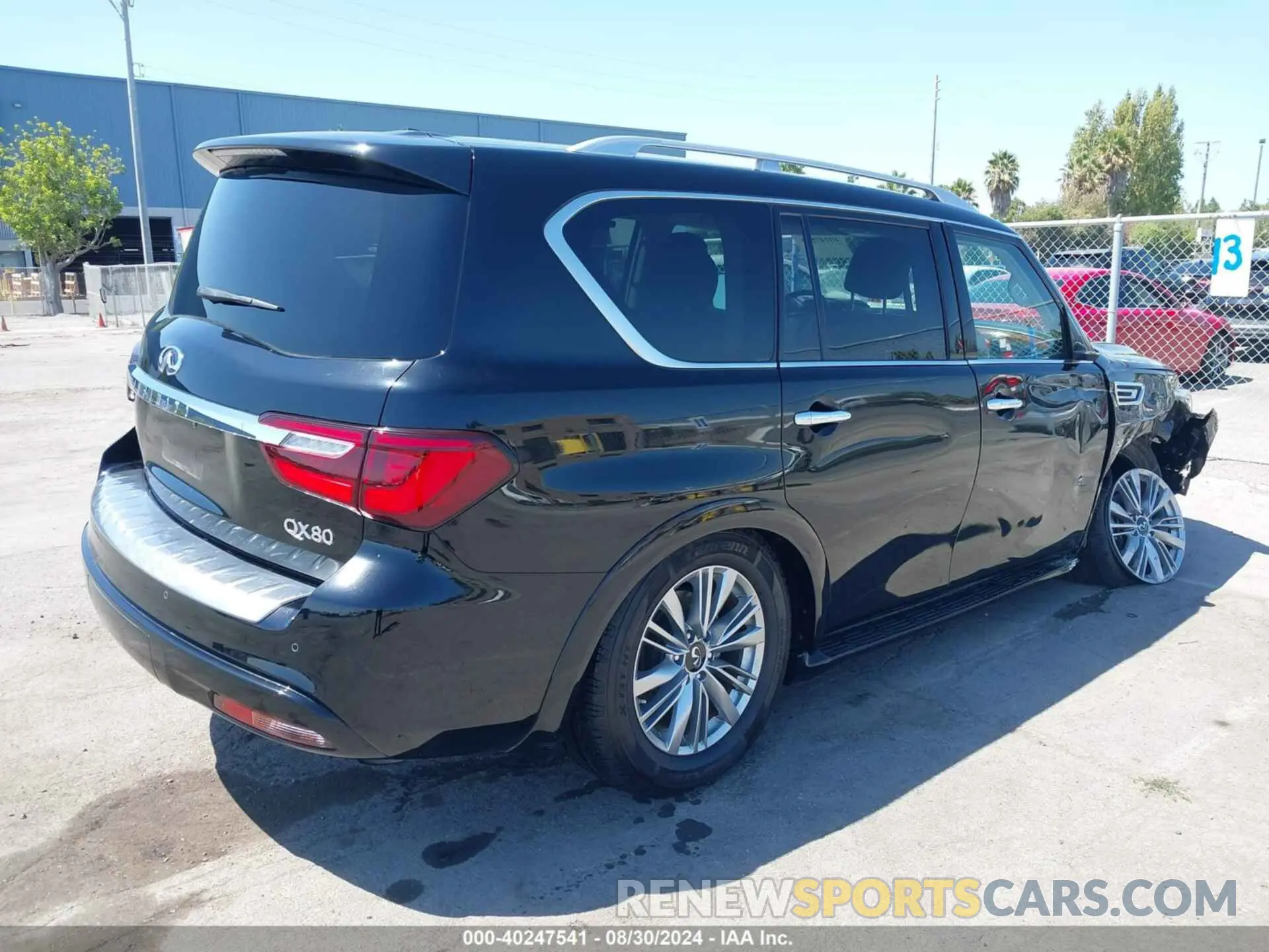 4 Photograph of a damaged car JN8AZ2NF9K9681992 INFINITI QX80 2019