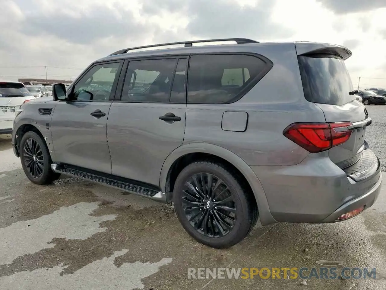 2 Photograph of a damaged car JN8AZ2NF9K9683290 INFINITI QX80 2019