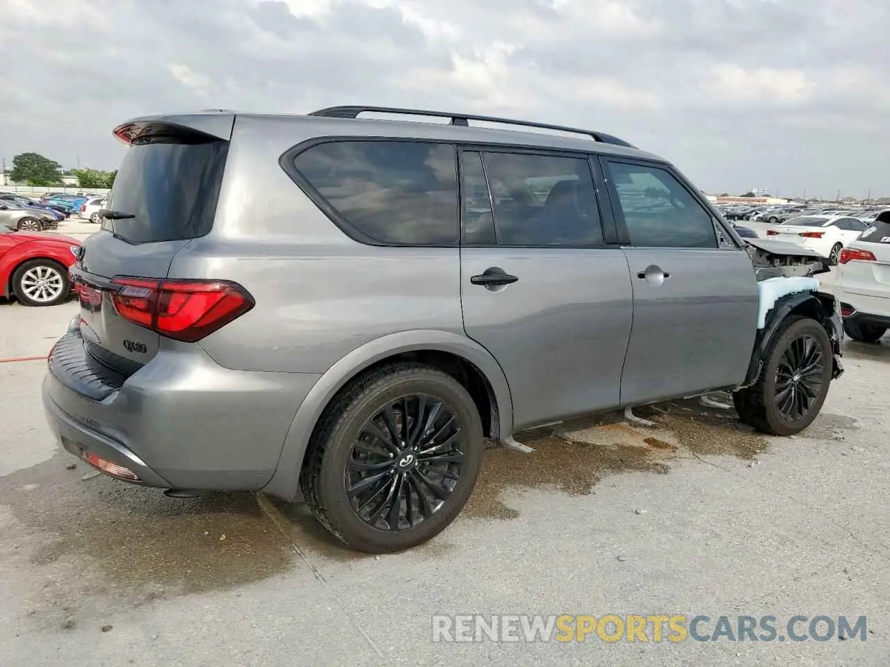 3 Photograph of a damaged car JN8AZ2NF9K9683290 INFINITI QX80 2019