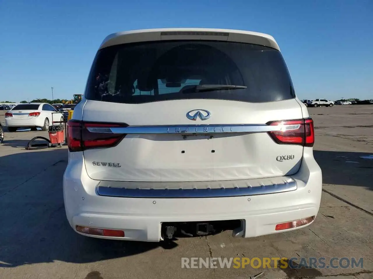 6 Фотография поврежденного автомобиля JN8AZ2NF9K9684004 INFINITI QX80 2019