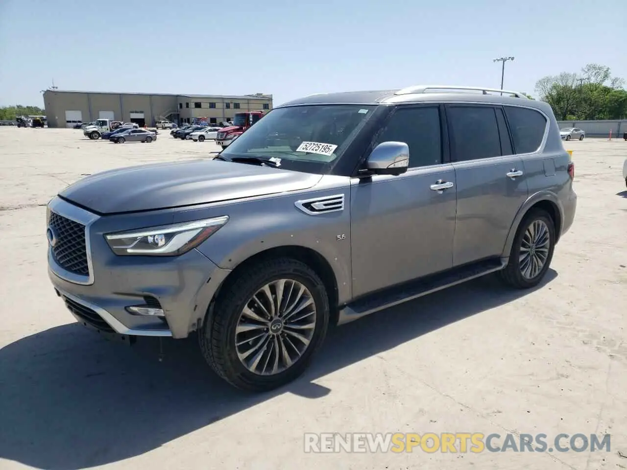1 Фотография поврежденного автомобиля JN8AZ2NF9K9684245 INFINITI QX80 2019
