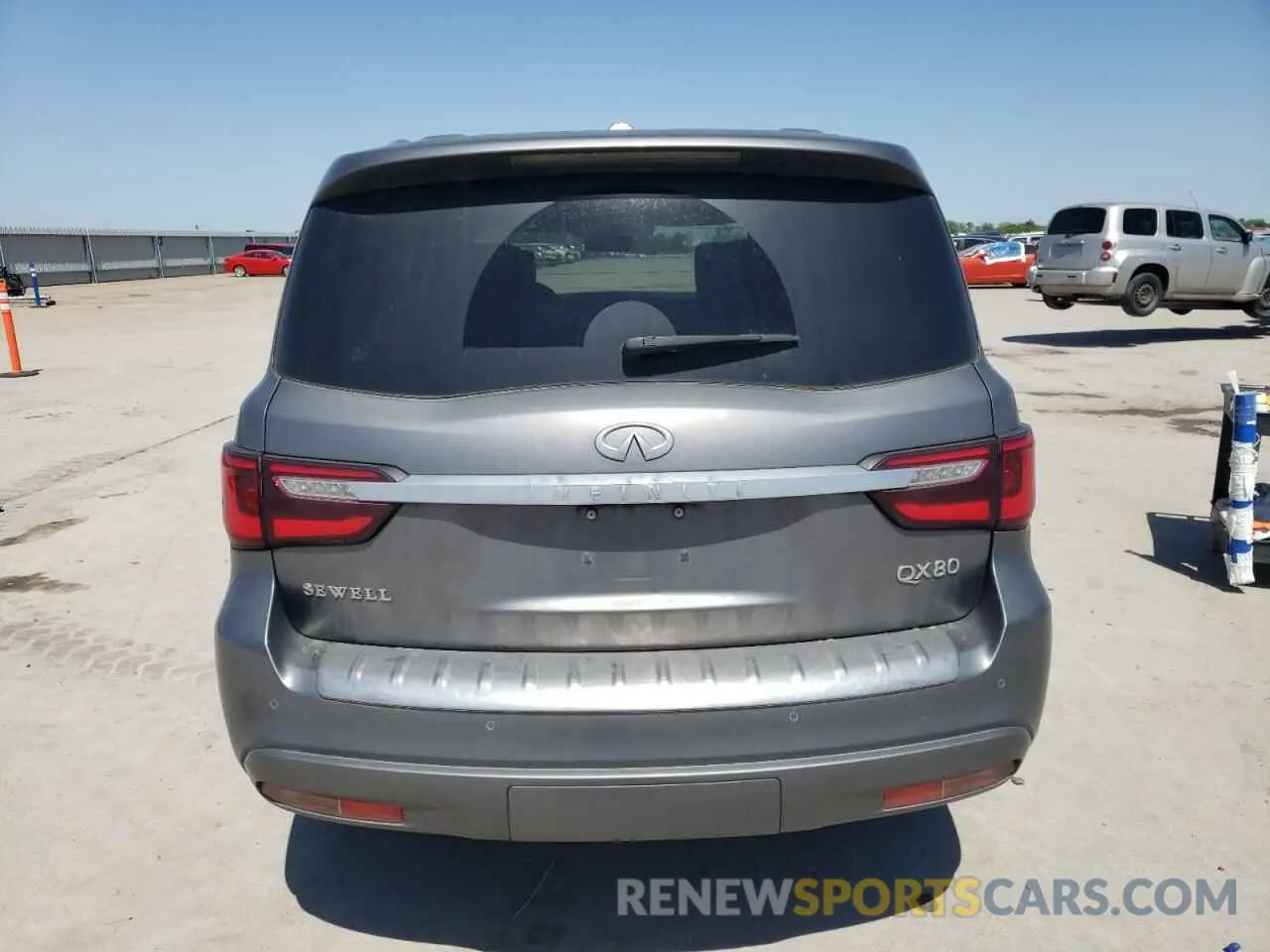 6 Фотография поврежденного автомобиля JN8AZ2NF9K9684245 INFINITI QX80 2019