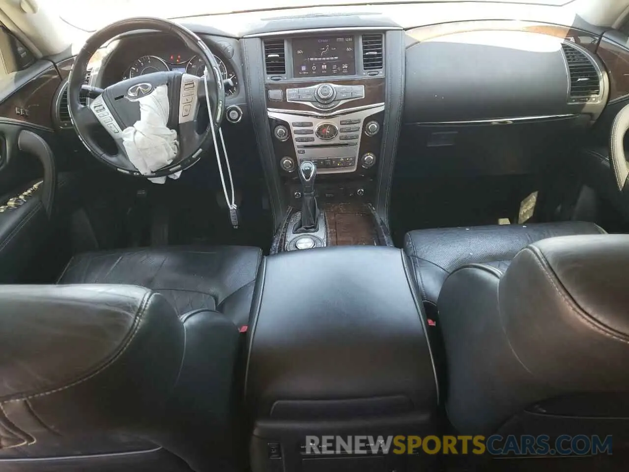 8 Фотография поврежденного автомобиля JN8AZ2NF9K9684245 INFINITI QX80 2019