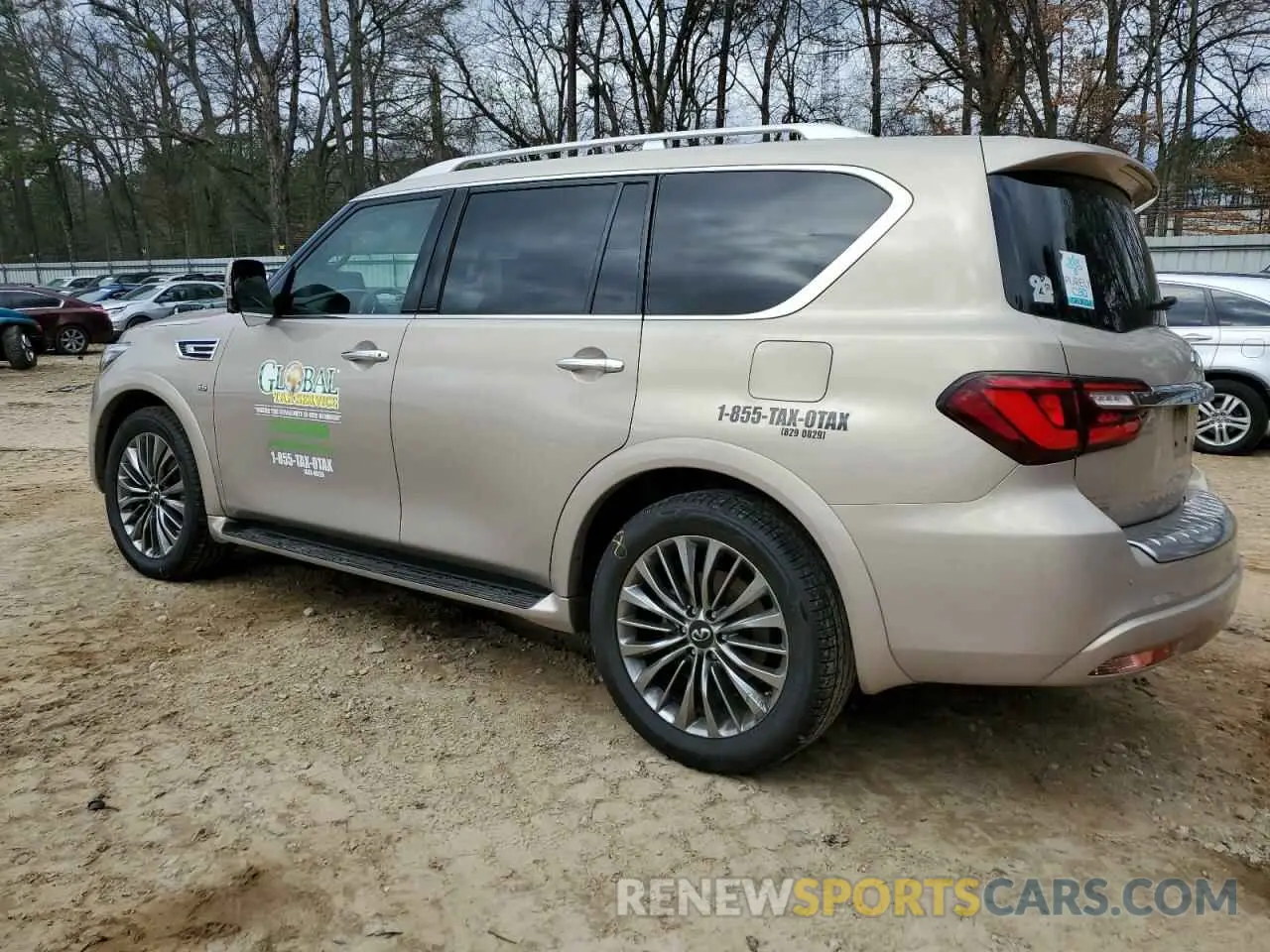 2 Фотография поврежденного автомобиля JN8AZ2NFXK9684139 INFINITI QX80 2019