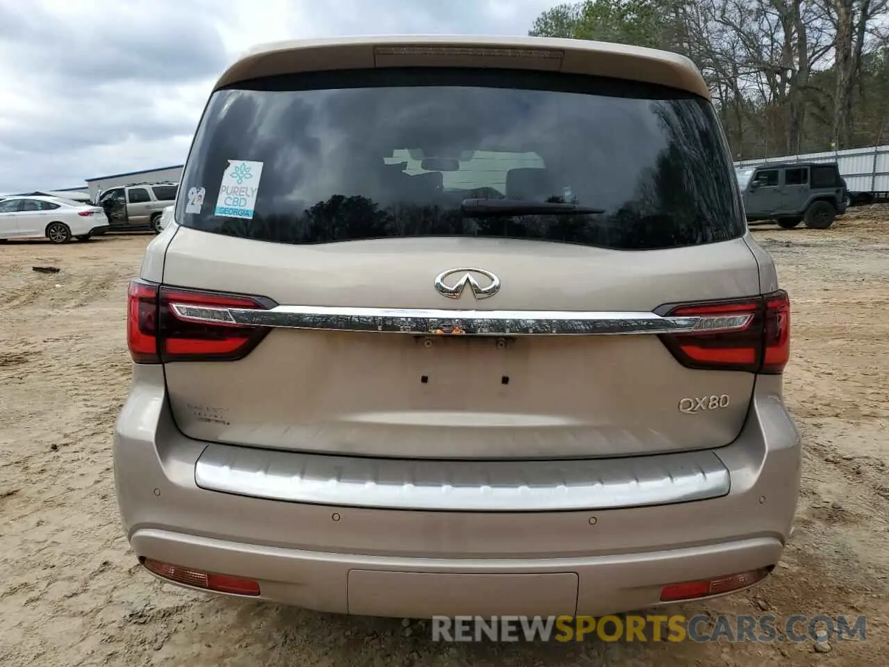 6 Фотография поврежденного автомобиля JN8AZ2NFXK9684139 INFINITI QX80 2019