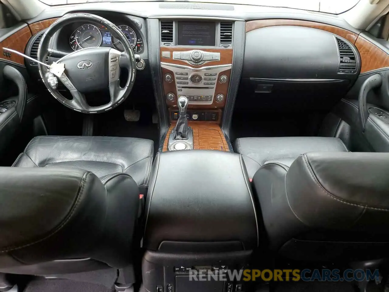 8 Фотография поврежденного автомобиля JN8AZ2NFXK9684139 INFINITI QX80 2019