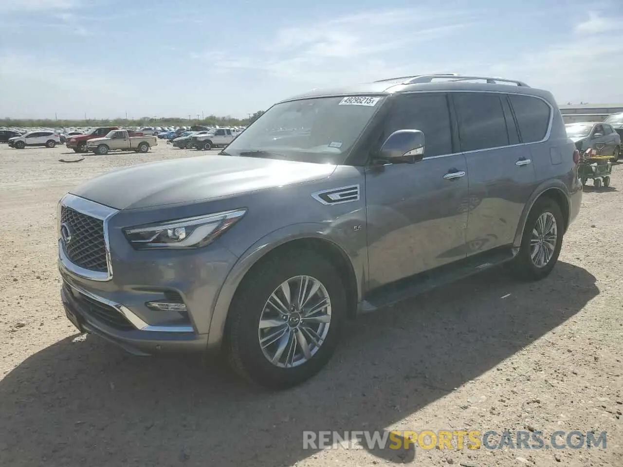 1 Photograph of a damaged car JN8AZ2NFXK9687025 INFINITI QX80 2019