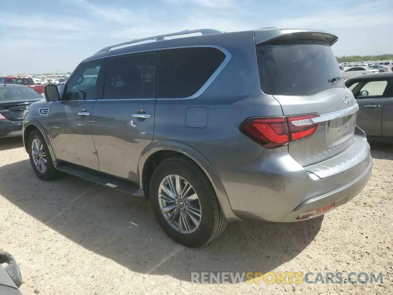 2 Photograph of a damaged car JN8AZ2NFXK9687025 INFINITI QX80 2019