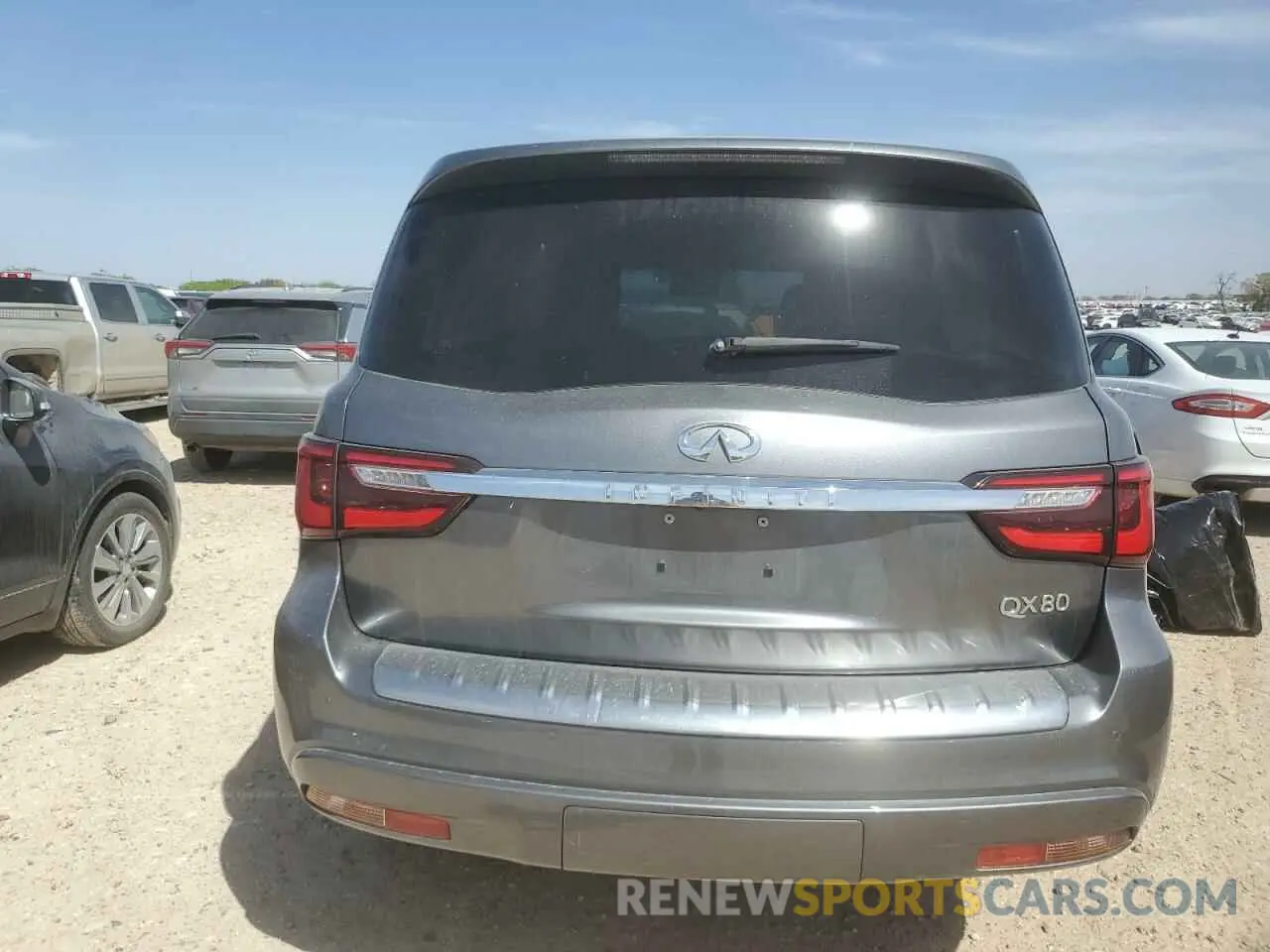6 Photograph of a damaged car JN8AZ2NFXK9687025 INFINITI QX80 2019