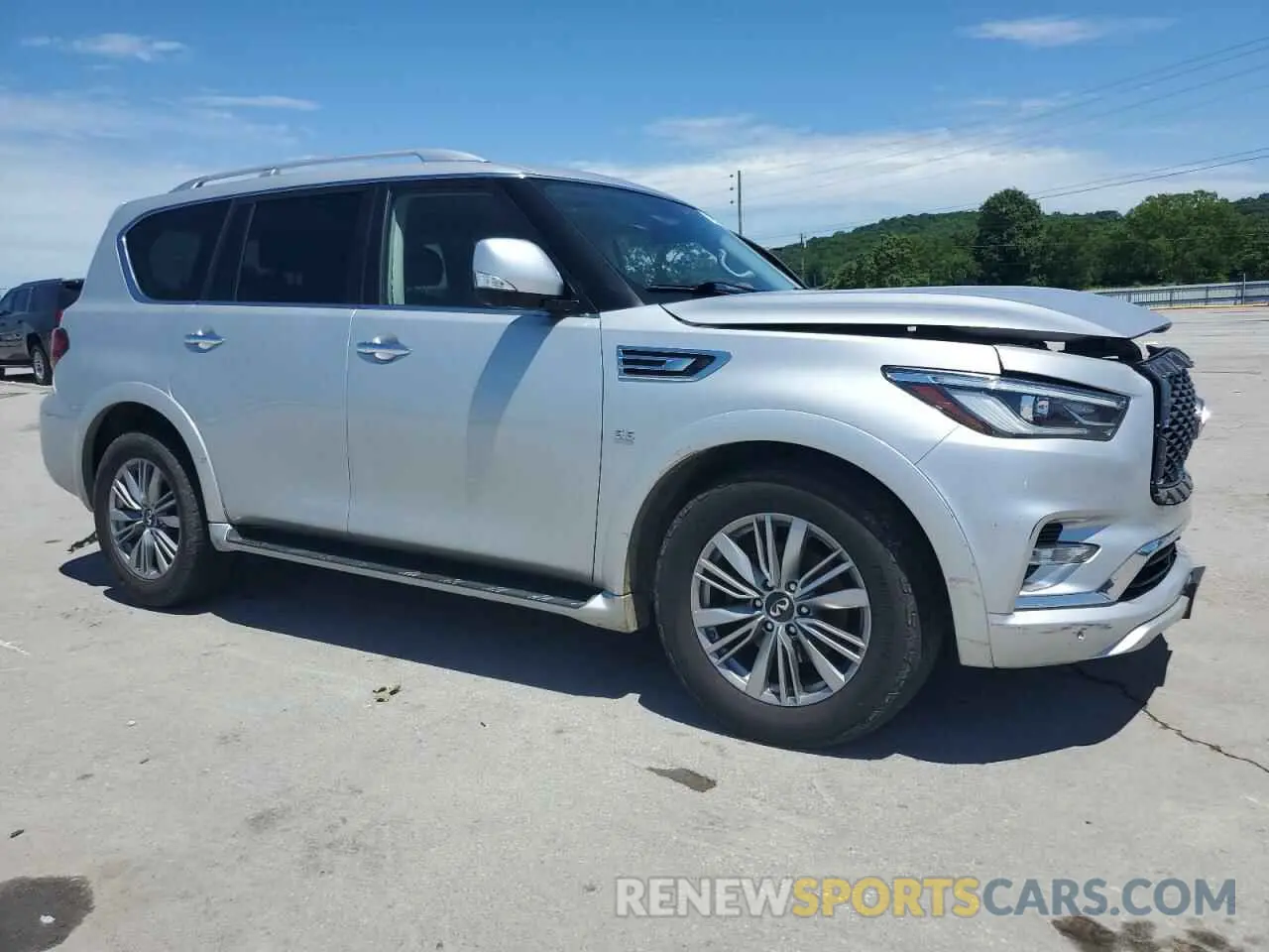 4 Photograph of a damaged car JN8AZ2NE0L9254130 INFINITI QX80 2020