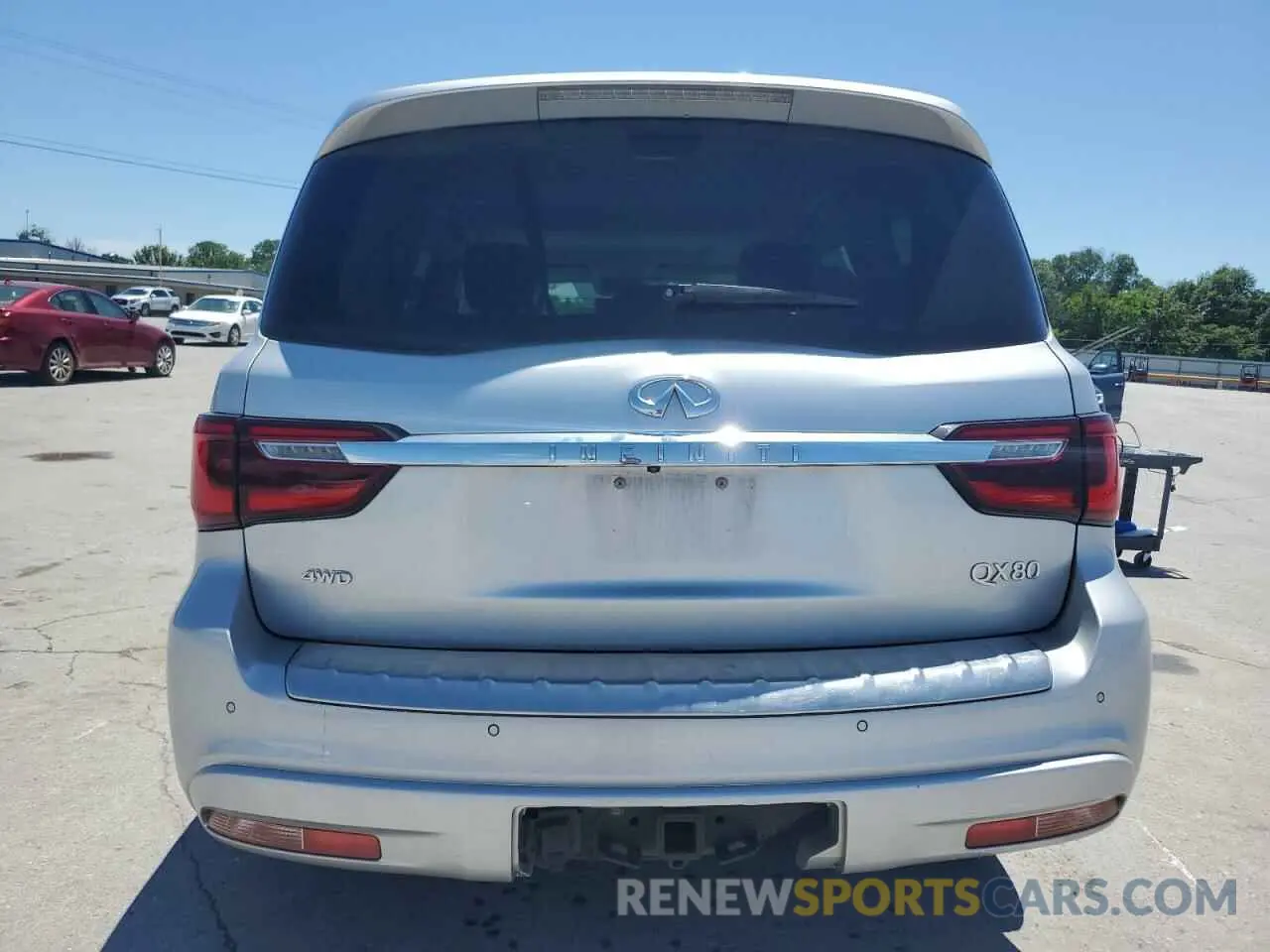 6 Photograph of a damaged car JN8AZ2NE0L9254130 INFINITI QX80 2020