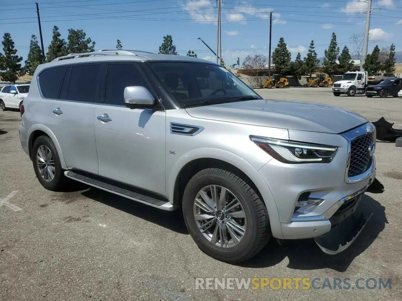 4 Фотография поврежденного автомобиля JN8AZ2NE1L9255531 INFINITI QX80 2020