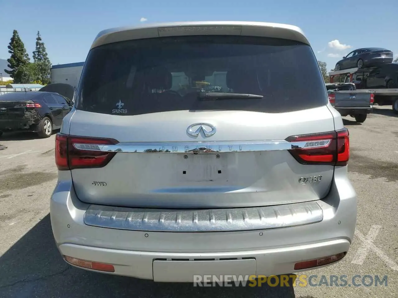6 Фотография поврежденного автомобиля JN8AZ2NE1L9255531 INFINITI QX80 2020
