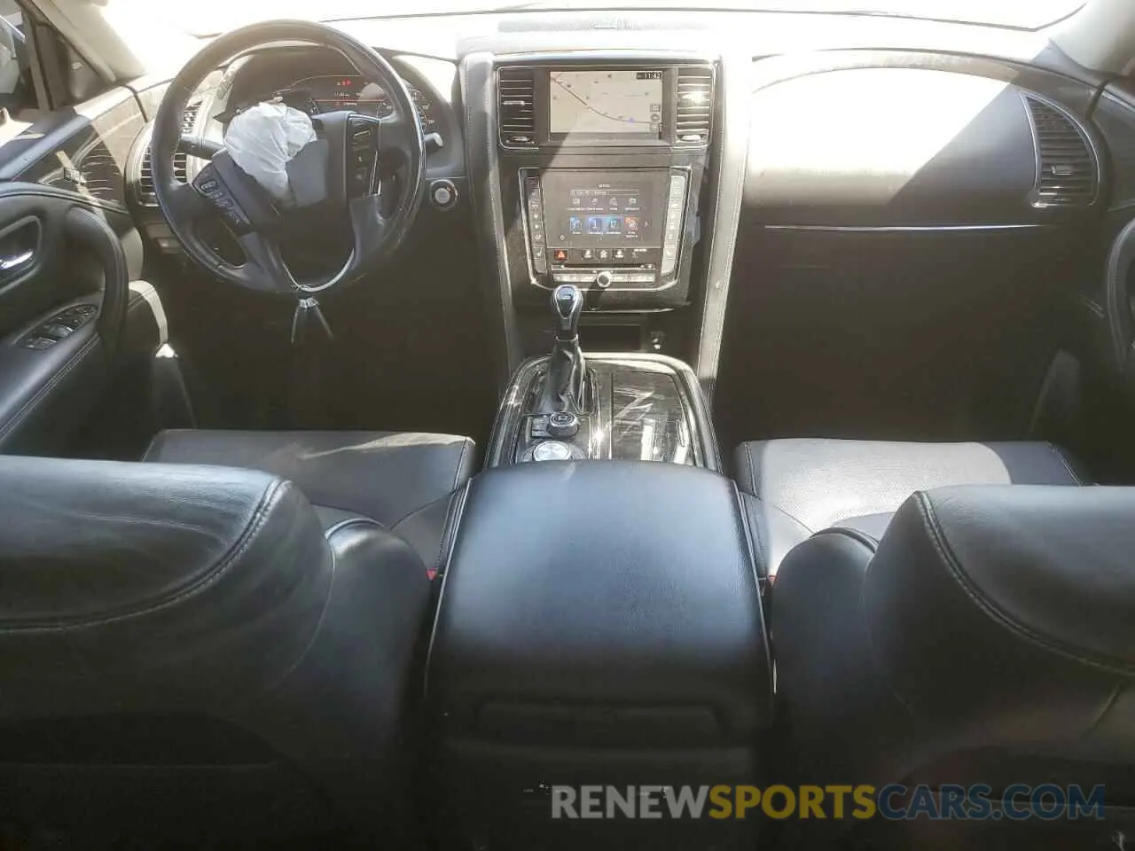 8 Фотография поврежденного автомобиля JN8AZ2NE1L9255531 INFINITI QX80 2020