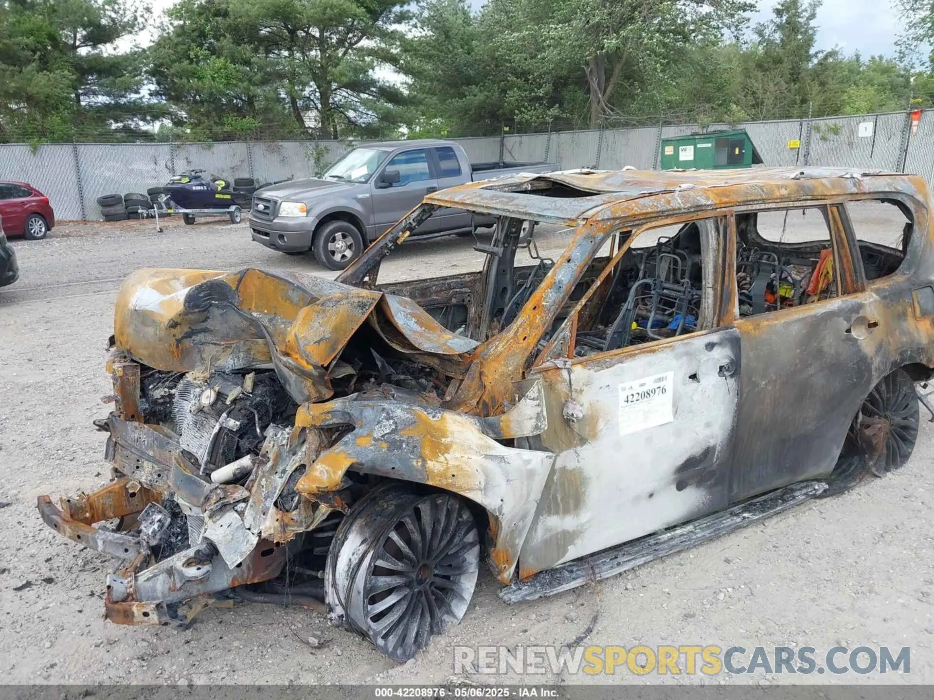6 Фотография поврежденного автомобиля JN8AZ2NE2L9251181 INFINITI QX80 2020