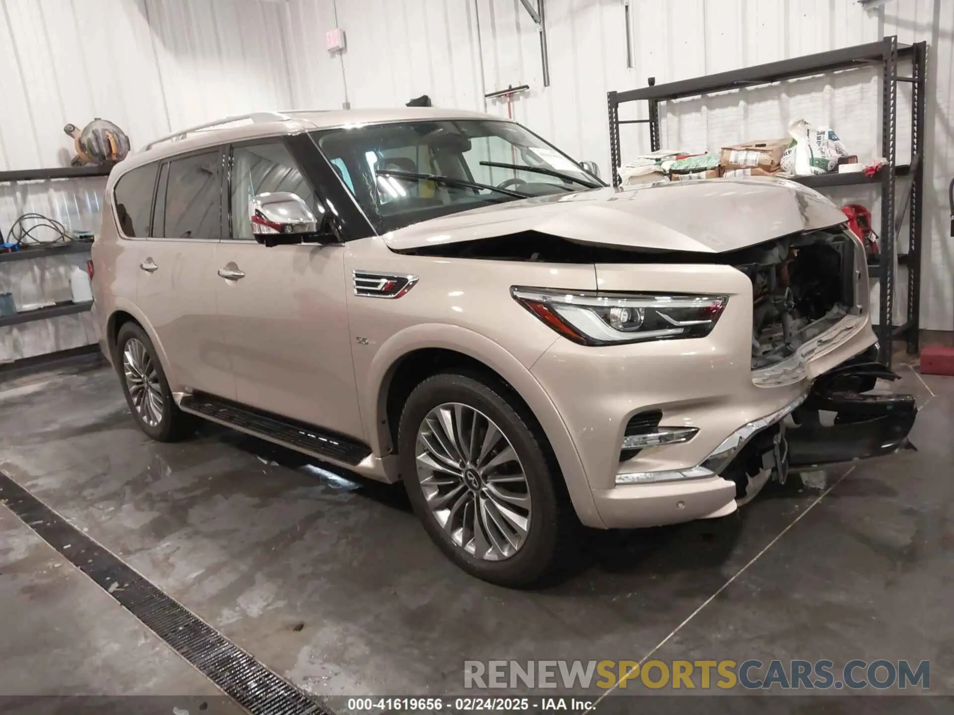 1 Фотография поврежденного автомобиля JN8AZ2NE5L9256357 INFINITI QX80 2020