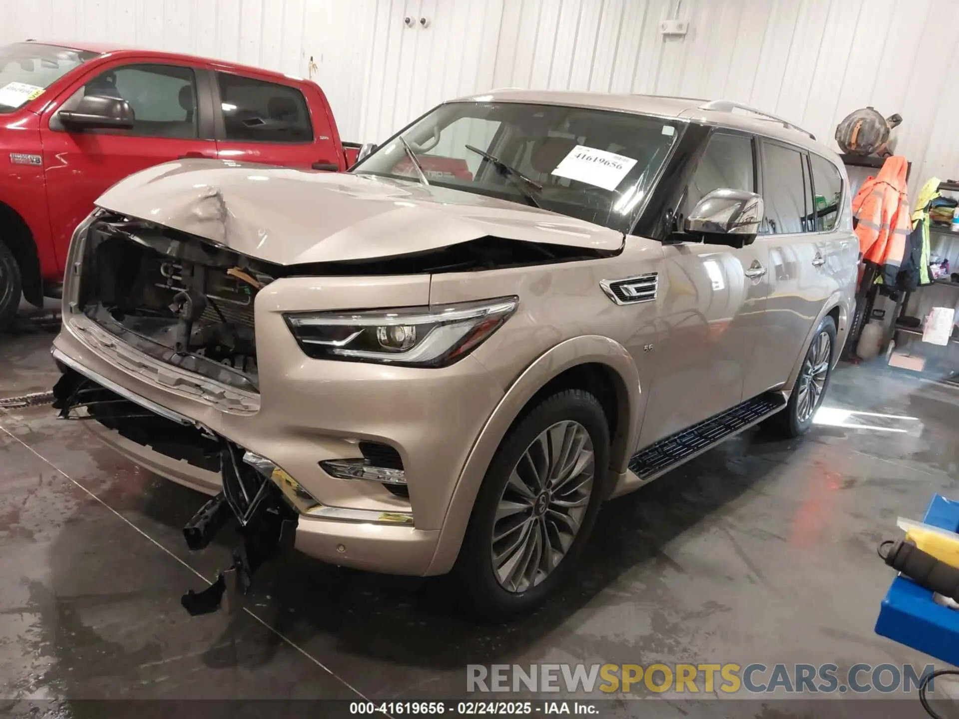 2 Фотография поврежденного автомобиля JN8AZ2NE5L9256357 INFINITI QX80 2020