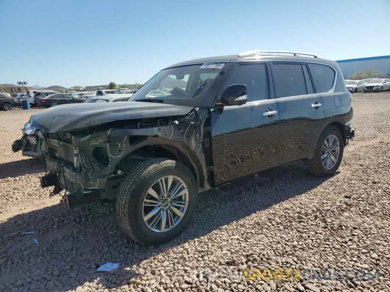 1 Фотография поврежденного автомобиля JN8AZ2NE6L9253306 INFINITI QX80 2020