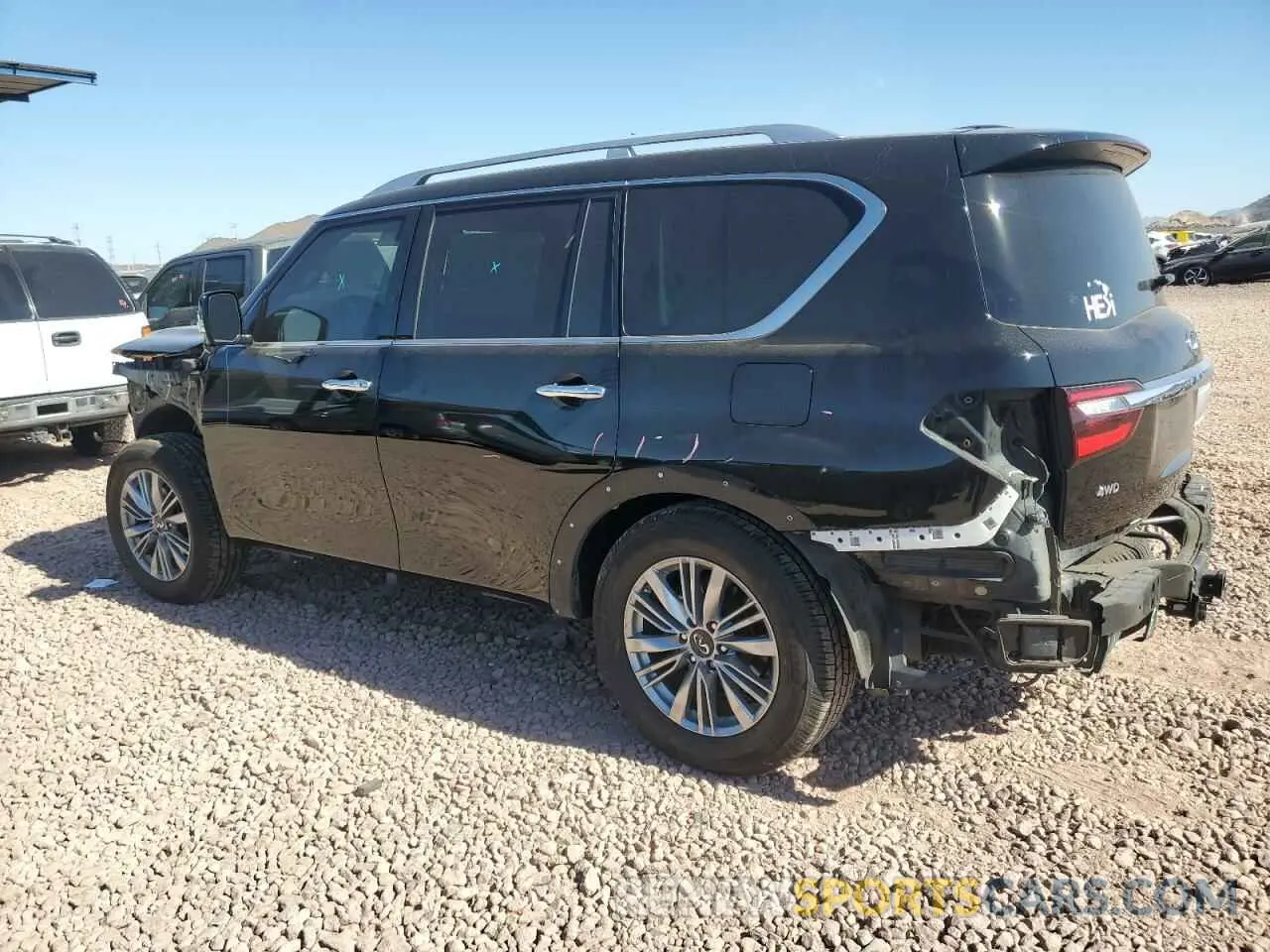 2 Фотография поврежденного автомобиля JN8AZ2NE6L9253306 INFINITI QX80 2020