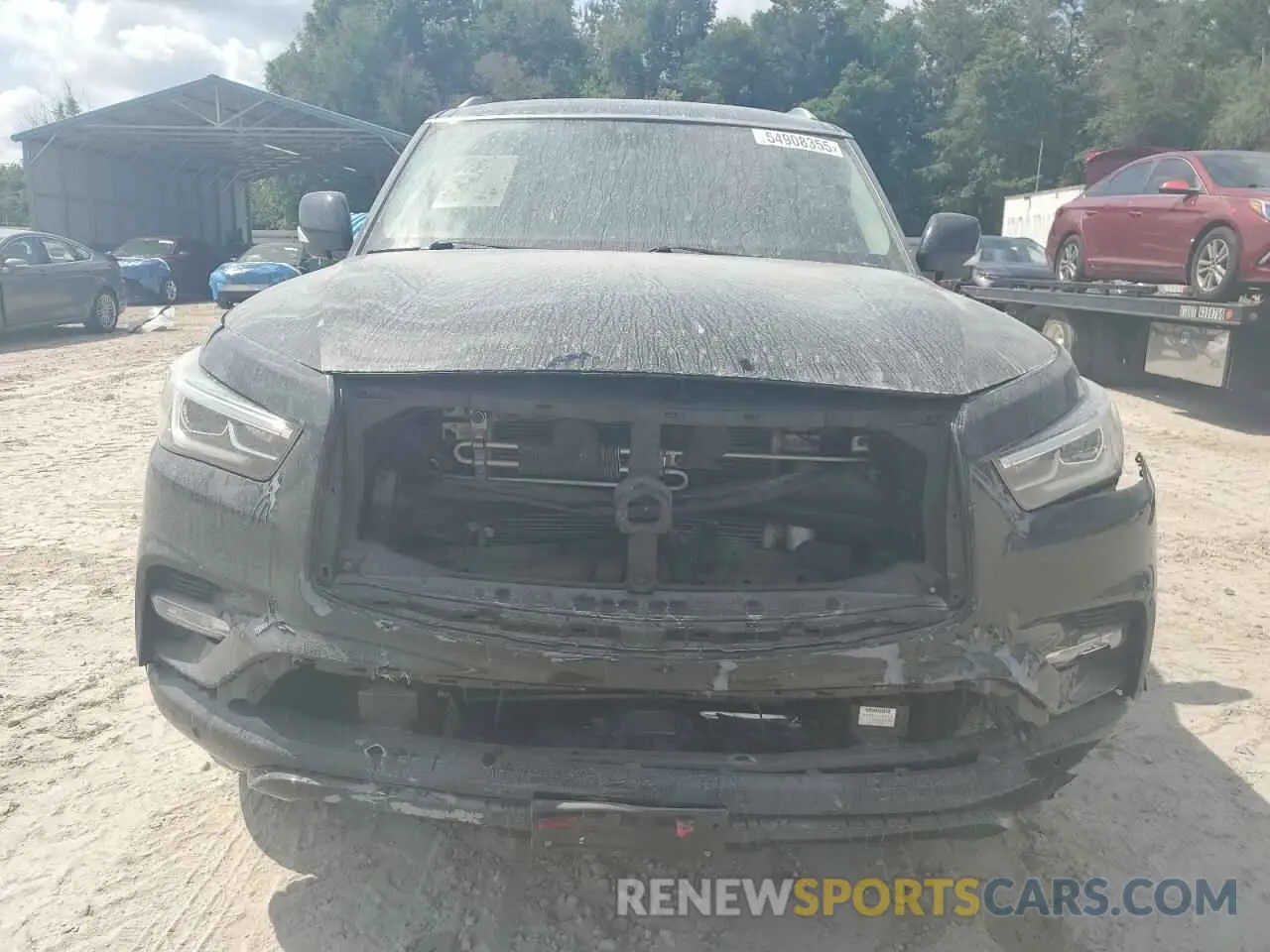 5 Photograph of a damaged car JN8AZ2NE7L9255940 INFINITI QX80 2020