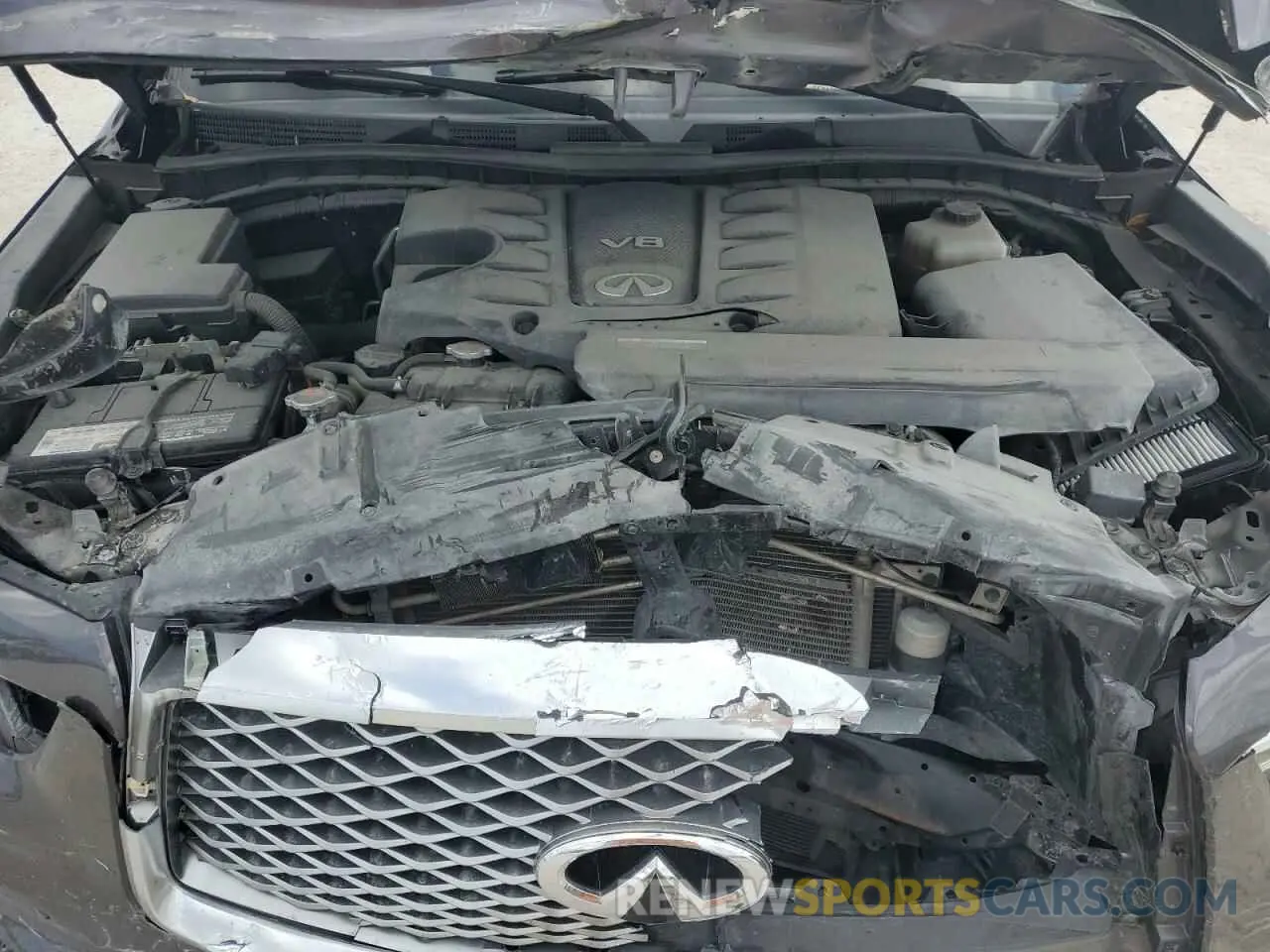 14 Photograph of a damaged car JN8AZ2NEXL9256063 INFINITI QX80 2020