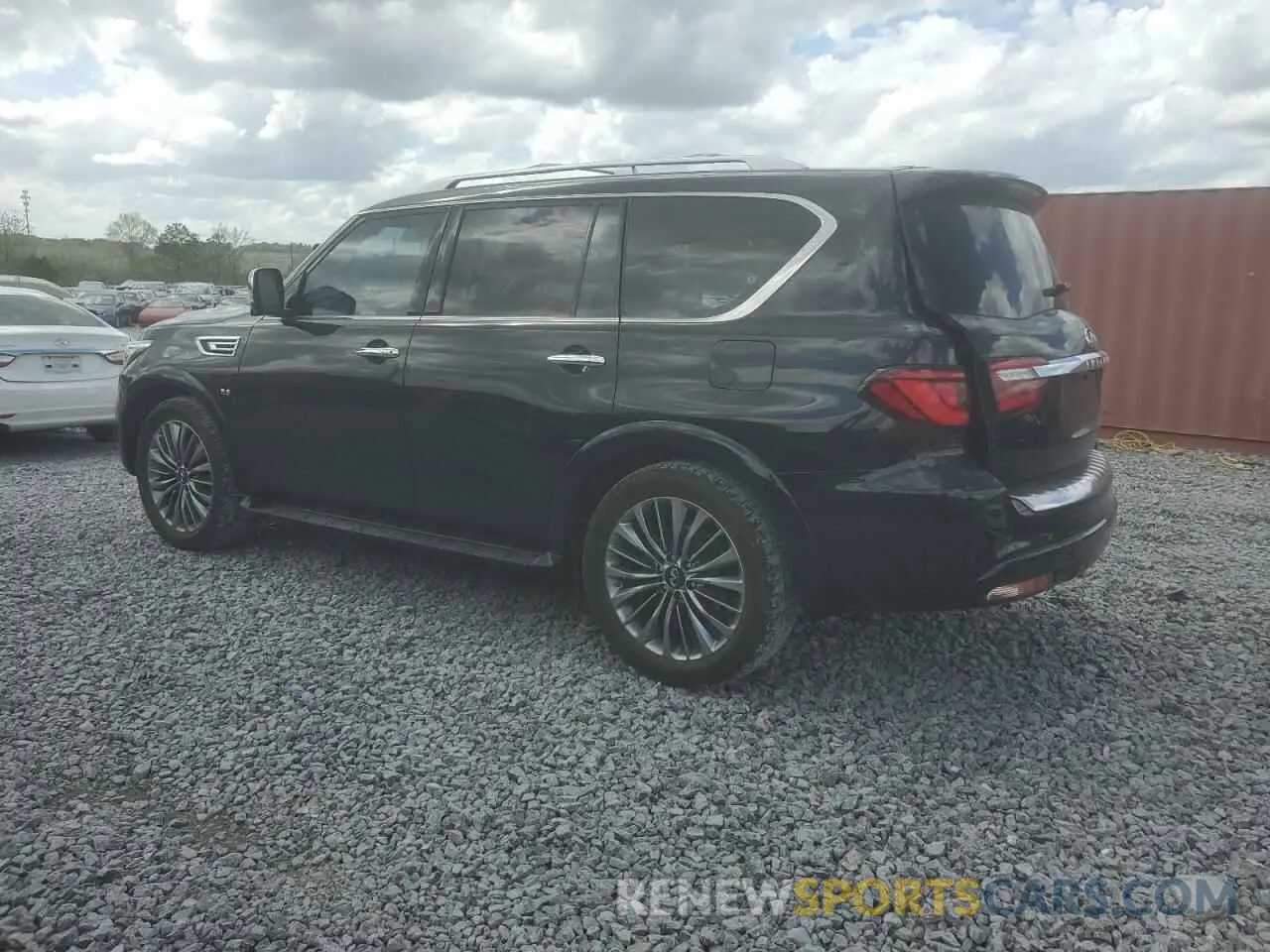2 Photograph of a damaged car JN8AZ2NF0L9702083 INFINITI QX80 2020