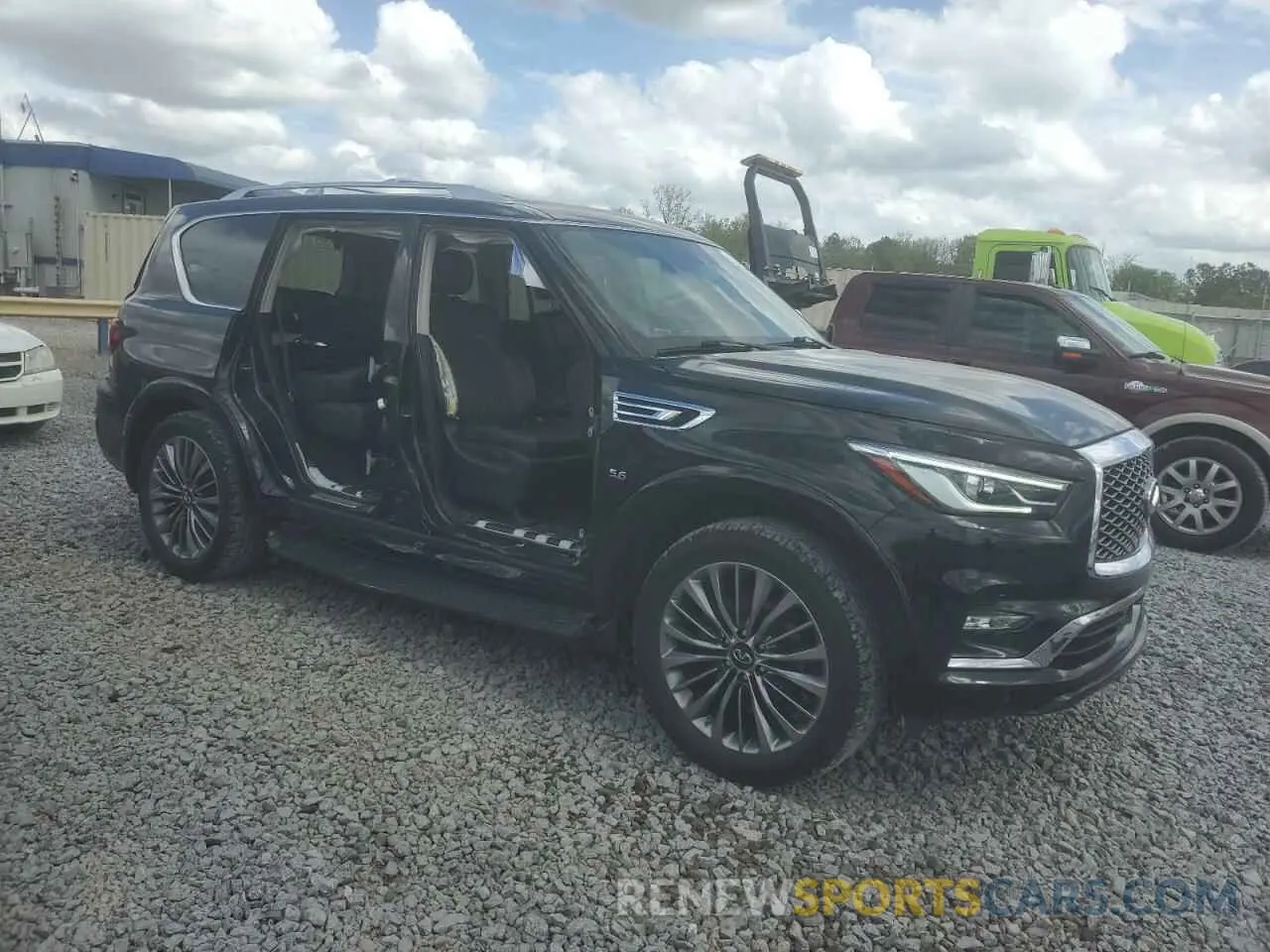 4 Photograph of a damaged car JN8AZ2NF0L9702083 INFINITI QX80 2020
