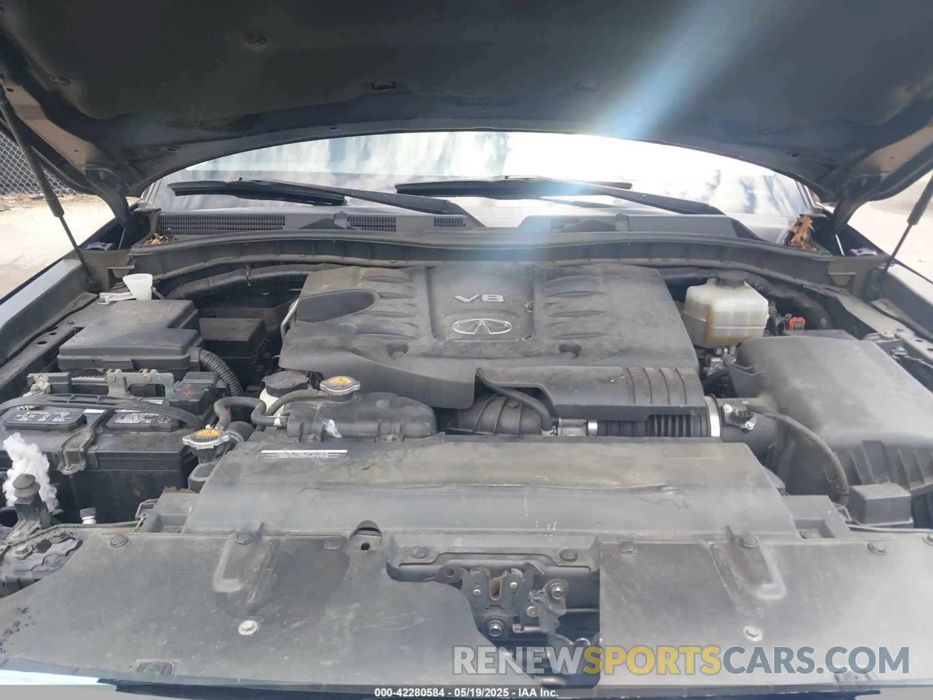 10 Photograph of a damaged car JN8AZ2NF4L9704435 INFINITI QX80 2020