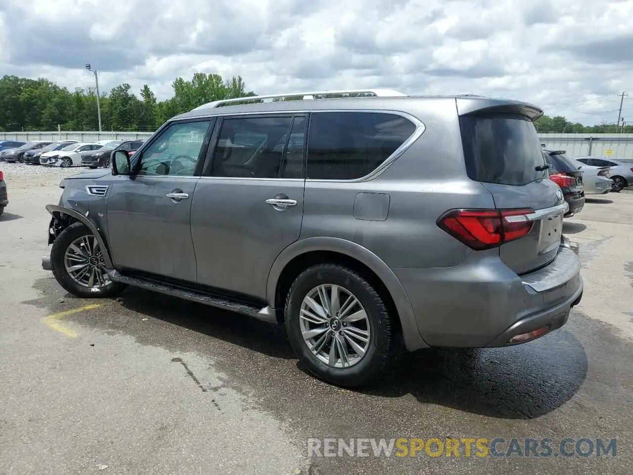 2 Photograph of a damaged car JN8AZ2NF5L9704489 INFINITI QX80 2020