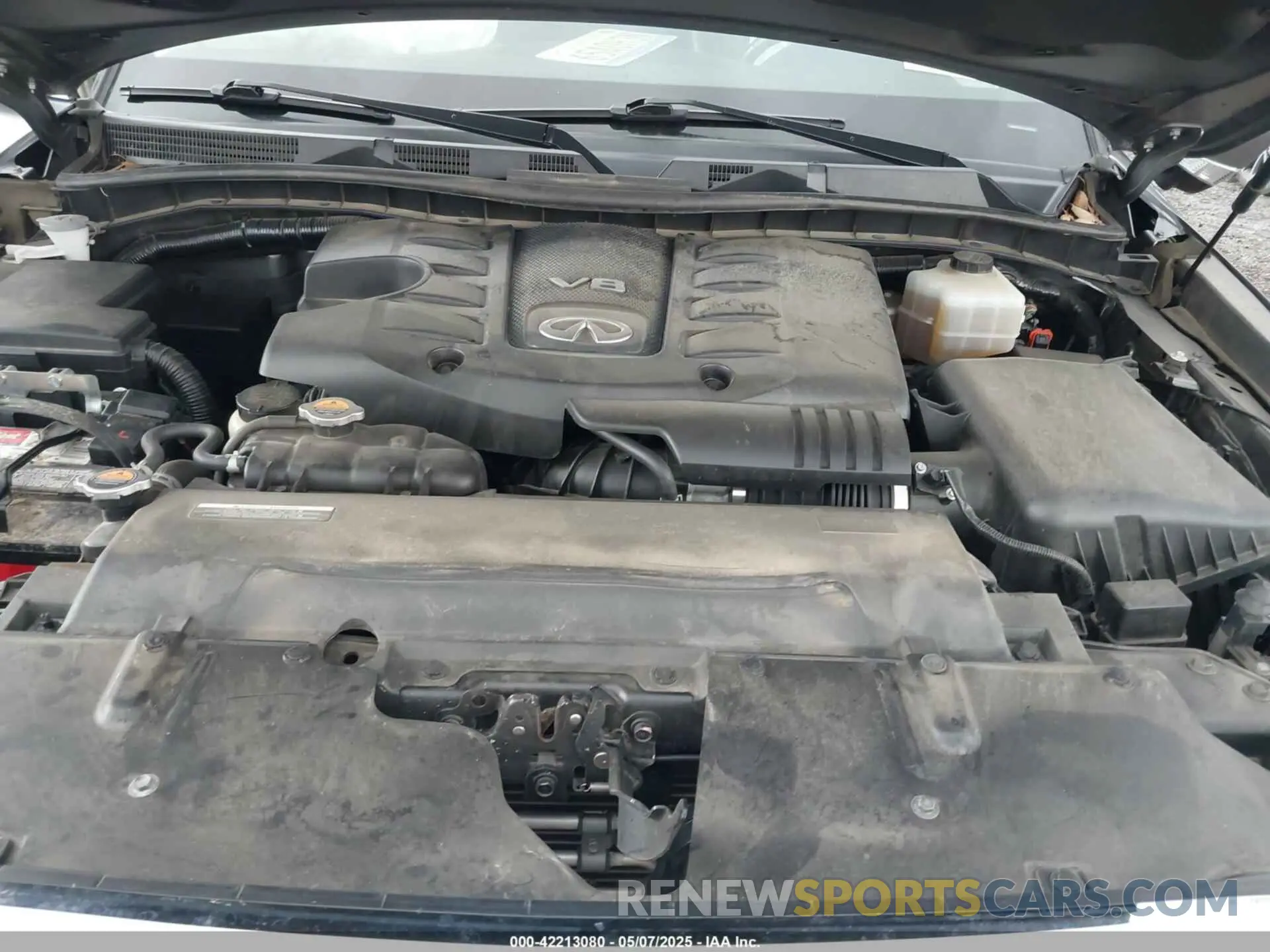 10 Photograph of a damaged car JN8AZ2NF5L9705321 INFINITI QX80 2020